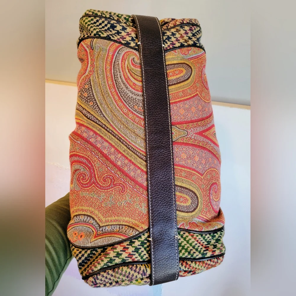 🌟``SOLD SOLD SOLD 🌟 ~~~ETRO Vintage Tapestry Satchel – - Picture 8 of 16